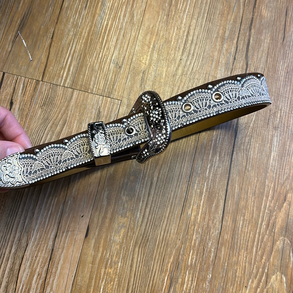 Girls Leather Belt